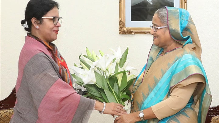 PM Sheikh Hasina congratulates Dr Rubana Huq