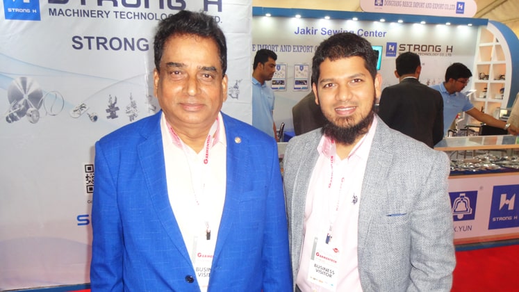 Emdad, MD and Mohammed Ishad, Director- Finance, Kattali Textile Ltd.