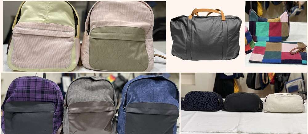 bags (purses, totes, slings, duffle bags, backpacks, pouches)