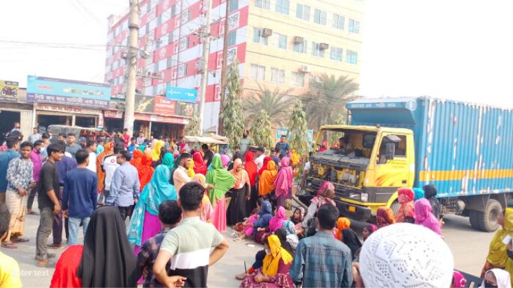 Savar RMG workers protest over unpaid wages and factory layoffs | Sustainability News
