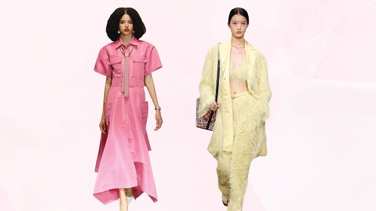 BUTTER YELLOW, CANDY PINK AND BURGUNDY EMERGE AS SUMMER FAVOURITES BUTTER YELLOW, CANDY PINK AND BURGUNDY EMERGE AS SUMMER FAVOURITES